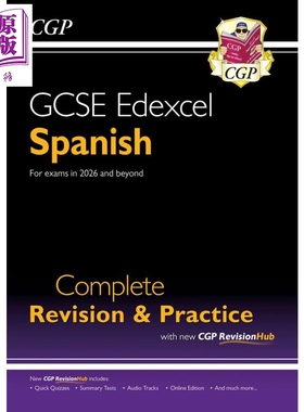 新GCSE 西班牙语爱德思全面复习与练习 含在线复习练习 New GCSE Spanish Edexcel Complete Revision & Practice【中商原版?