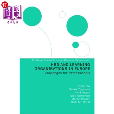 海外直订HRD and Learning Organisations in Europe 欧洲的人力资源开发和学习型组织