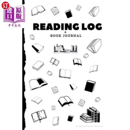 海外直订Reading Log & Book Journal 阅读日志和图书日志