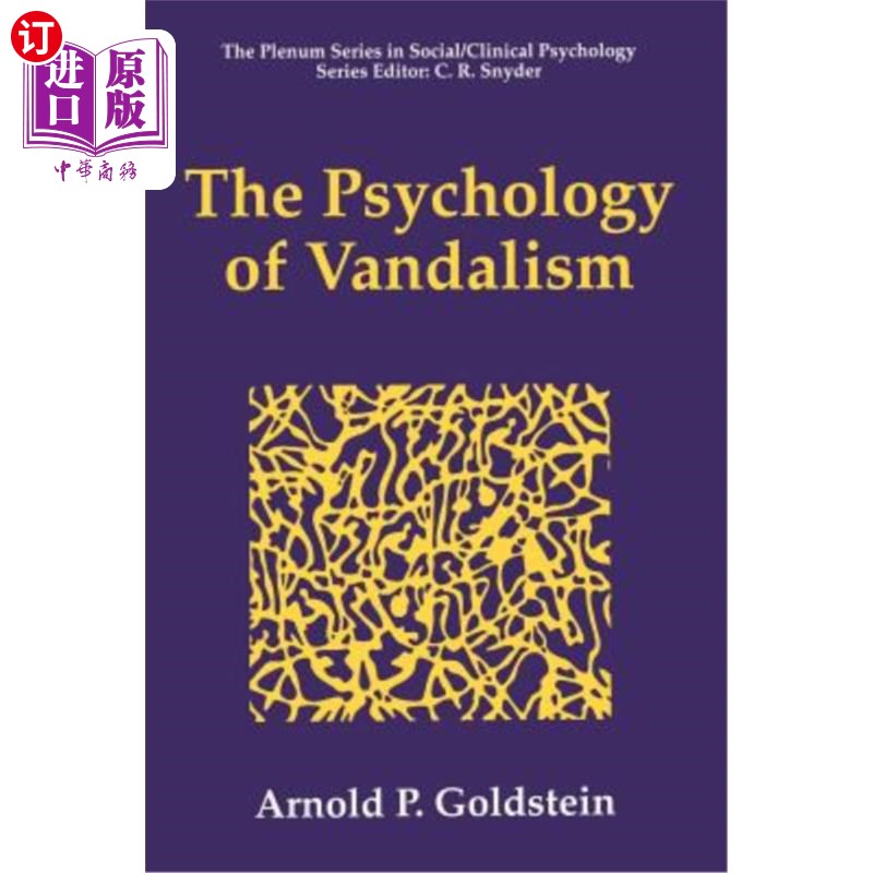 海外直订The Psychology of Vandalism 故意破坏的心理