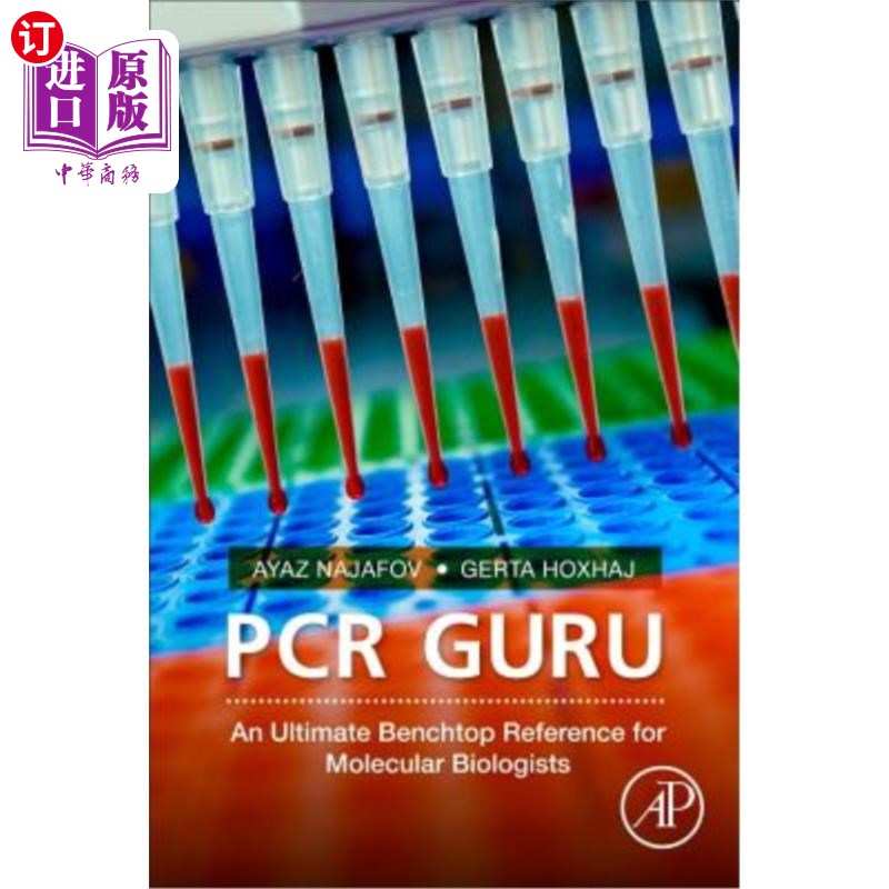 海外直订医药图书PCR Guru: An Ultimate Benchtop Reference for Molecular Biologists PCR专家：分子生物学家的终极台式参