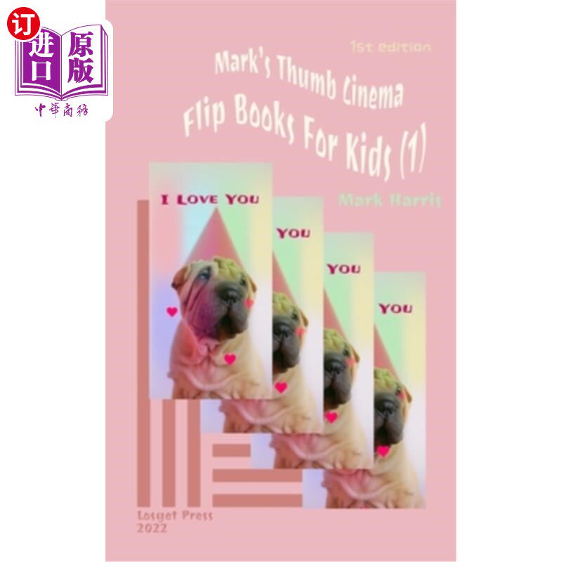 海外直订Mark's Thumb Cinema: Flip Books For Kids (1) 马克的拇指电影院:儿童翻转书(1)
