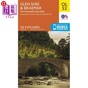 海外直订Glen Cairnwell 格伦·希和布雷玛 凯恩威尔和格拉斯·摩尔 the Maol Braemar Shee Glas