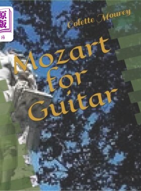 海外直订Mozart for Guitar 莫扎特的吉他