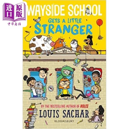 Wayside School Gets a Little Stranger 歪歪路小学3新来的代课老师 英文原版儿童绘本 小初文学 Louis Sachar【中商原版】
