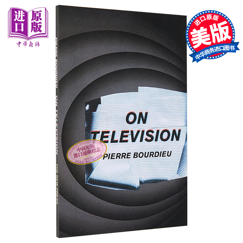 现货皮埃尔布迪厄关于电视 On Television英文原版 Pierre Bourdieu【中商原版】