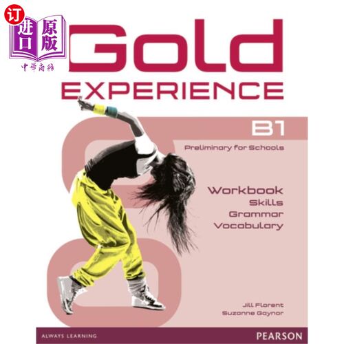 海外直订Gold Experience B1 Language and Skills Workbook 黄金经验B1语言技能练习册