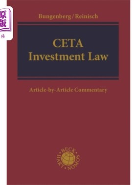海外直订CETA Investment Law CETA投资法