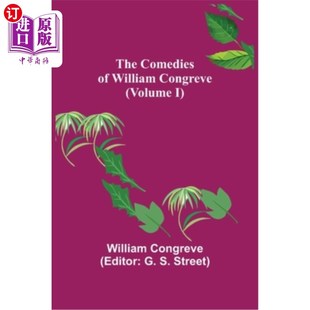 William Congreve 第一卷 Comedies 威廉·康格里夫喜剧 海外直订The Volume