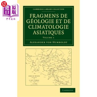 海外直订法语 Fragmens de geologie et de climatologie Asiatiqu... 亚洲地质和气候学的碎片