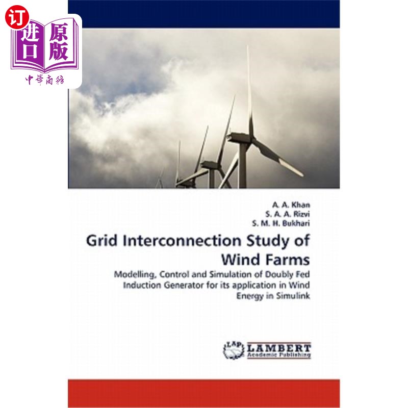 海外直订Grid Interconnection Study of Wind Farms