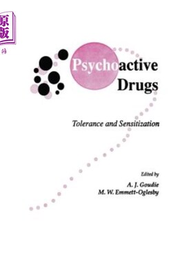海外直订医药图书Psychoactive Drugs: Tolerance and Sensitization 精神活性药物：耐受性和致敏性