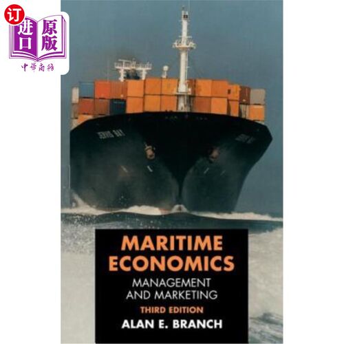 海外直订Maritime Economics: Management and Marketing 海洋经济学:管理与市场