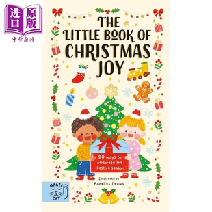 Annelies Draws 快乐小书2 The Little Book of Christmas Joy 英文绘本80 Ways Celebrate the Festive Season 【中商原版】