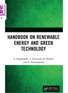 海外直订Handbook on Renewable Energy and Green Technology 可再生能源和绿色技术手册