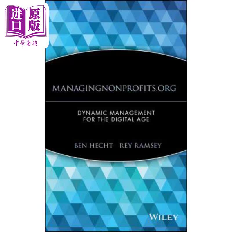 预售 Managingnonprofits Org Dynamic Management 英文原版 管理非营利组织网站 数字时代的动态管理【中商原版】