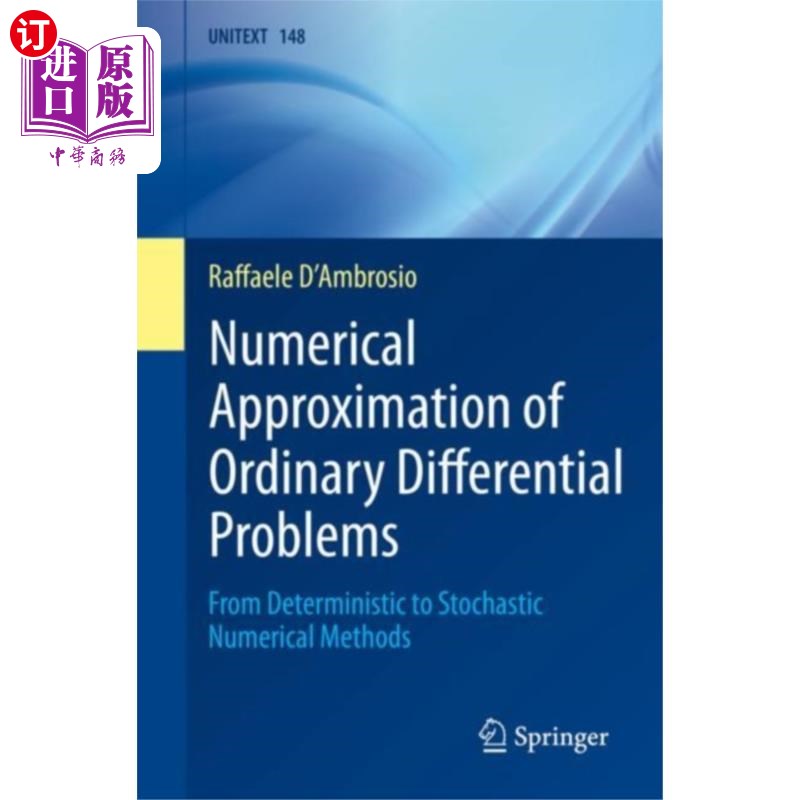 海外直订Numerical Approximation of Ordinary Differential... 常微分问题的数值逼近