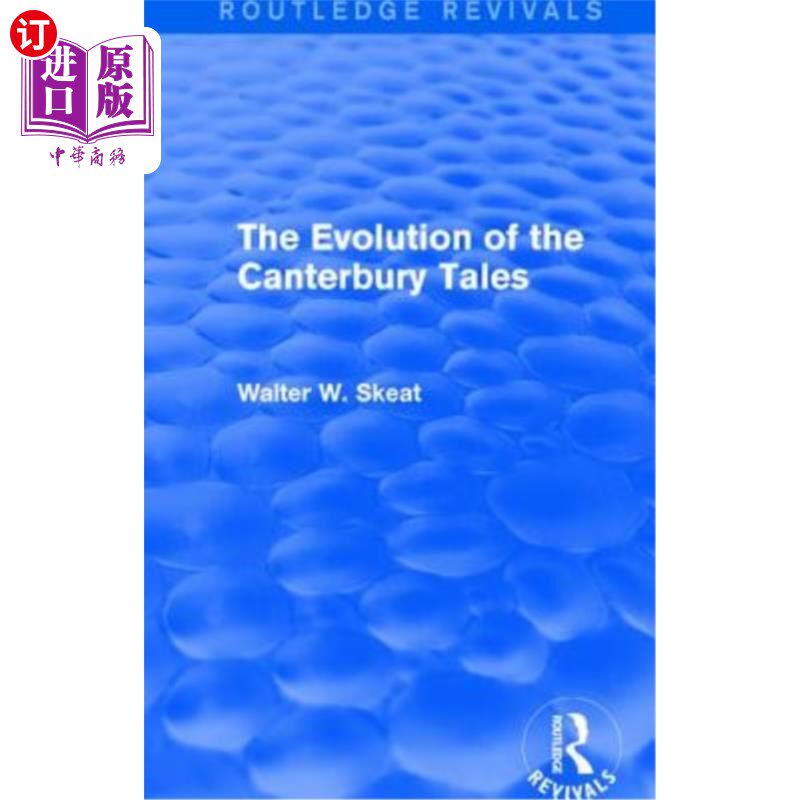 海外直订The Evolution of the Canterbury Tales 坎特伯雷故事的演变