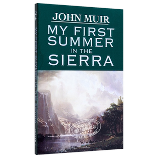 夏日走过山间 豆瓣阅读 英文原版 My First Summer in the Sierra JOHN MUIR【中商原版】
