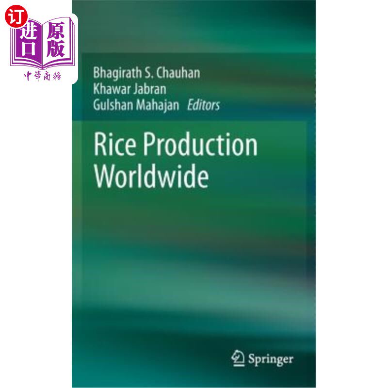 海外直订Rice Production Worldwide 全球大米产量