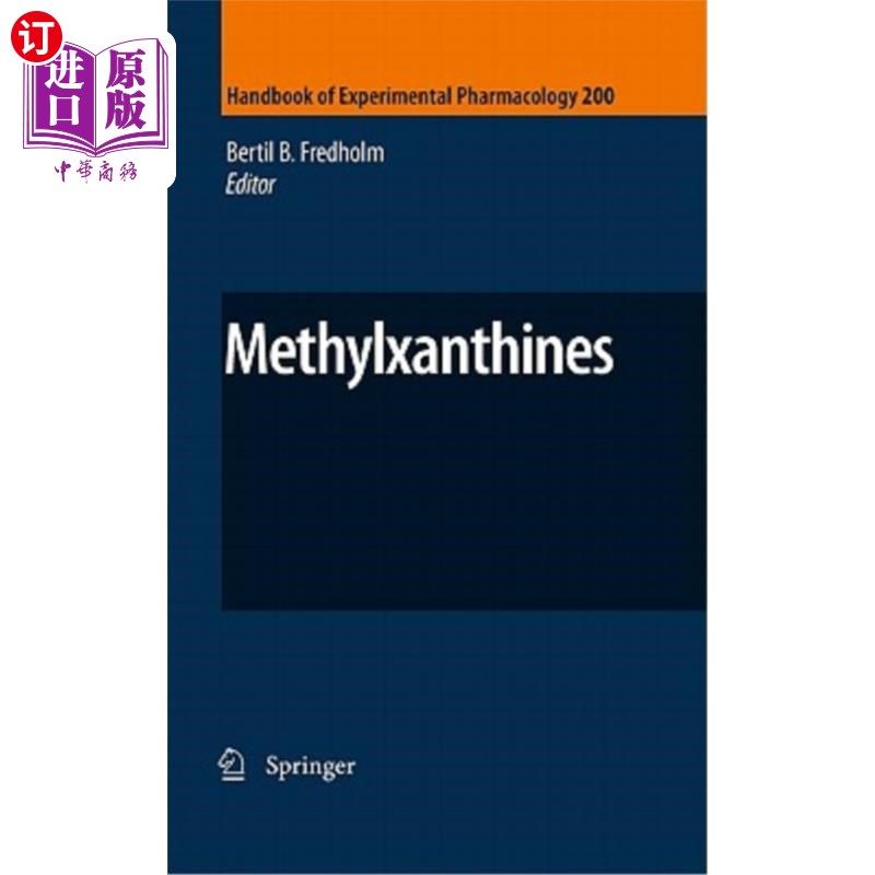 海外直订医药图书methylxanthines 甲基黄嘌呤