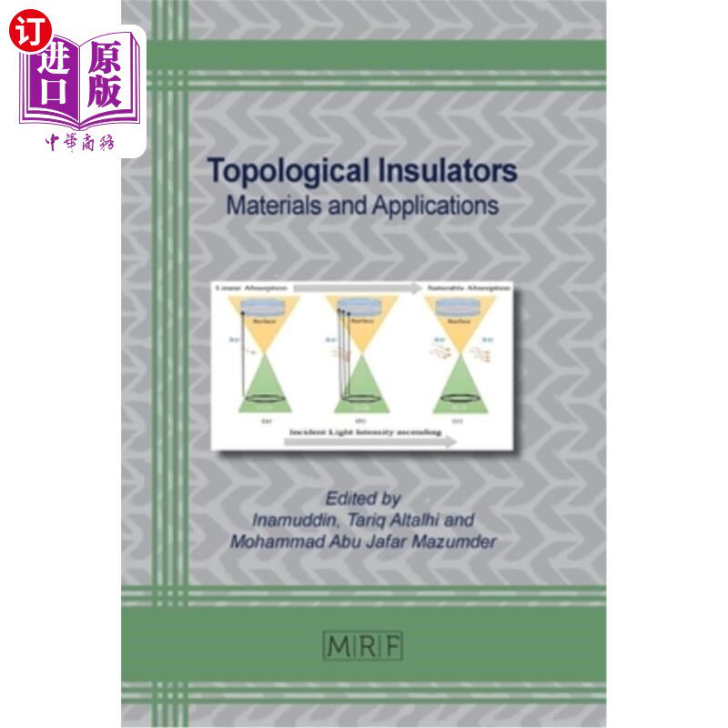 海外直订Topological Insulators: Materials and Applications 拓扑绝缘体：材料与应用