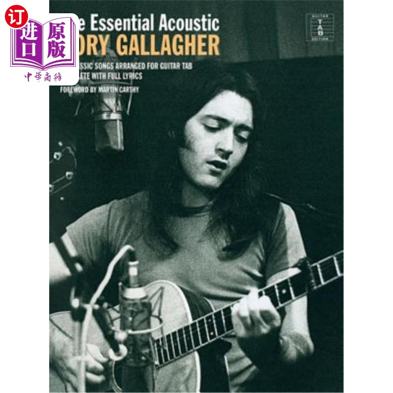海外直订The Essential Acoustic Rory Gallagher 罗里·加拉赫的基本声学原理