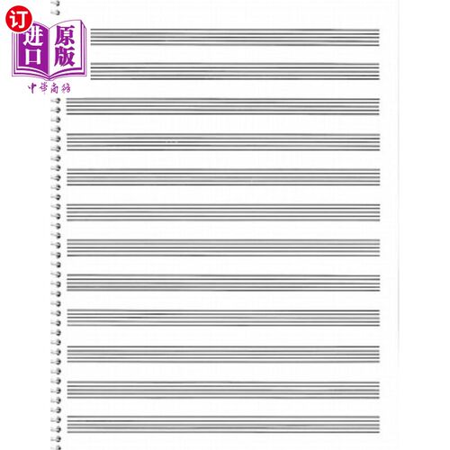 海外直订Passantino Music Papers, No. 85: 12 Stave 帕萨蒂诺音乐报，第85期：12首
