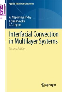 海外直订Interfacial Convection in Multilayer Systems 多层体系中的界面对流