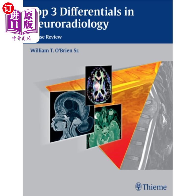 海外直订医药图书Top 3 Differentials in Neuroradiology 神经放射学前3名