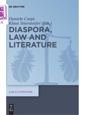 海外直订Diaspora, Law and Literature 散居、法律和文学