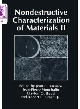 海外直订Nondestructive Characterization of Materials II 材料的无损表征2