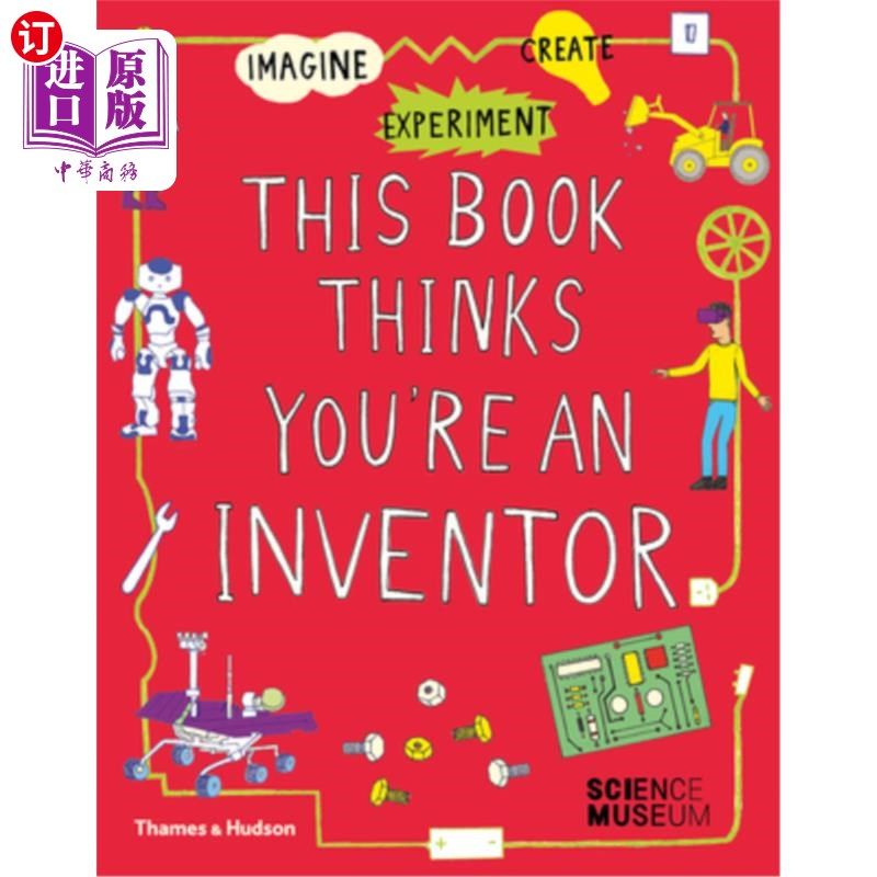 海外直订This Book Thinks You're an Inventor 这本书认为你是一个发明家