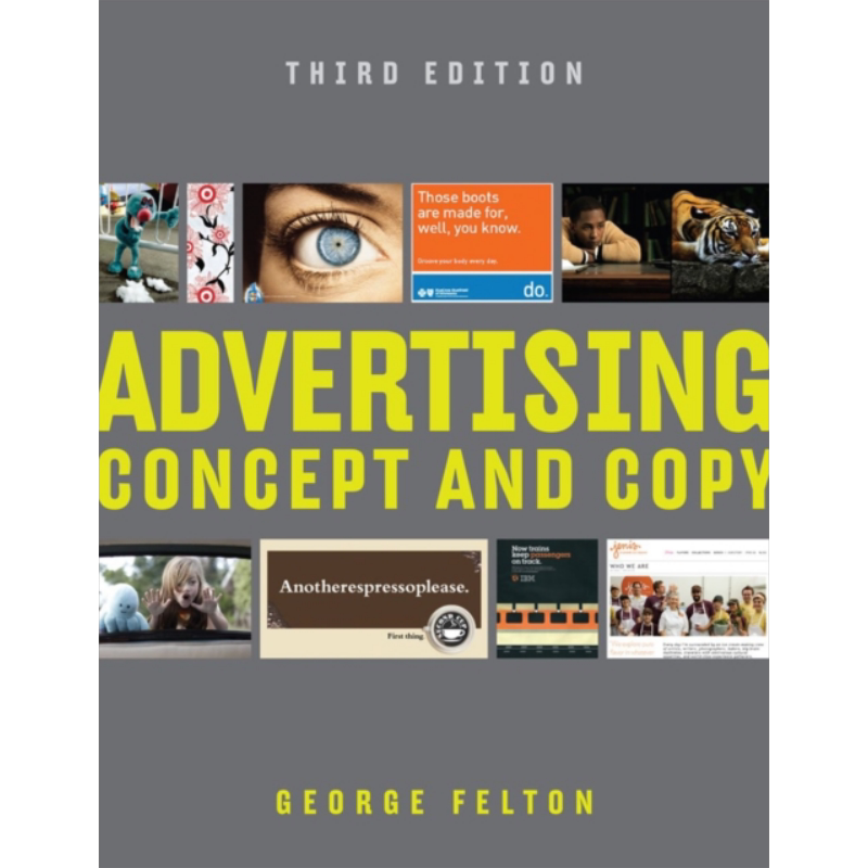 现货 广告创意与文案 豆瓣高分 英文原版 Advertising Concept and Copy George Felton【中商原版】