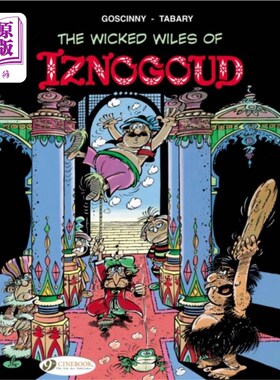 海外直订Iznogoud 1 - The Wicked Wiles of Iznogoud! 伊兹诺古德的邪恶诡计