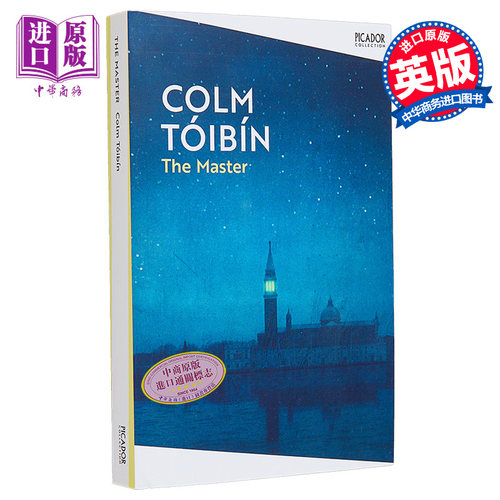 科尔姆·托宾 大师 The Master 英文原版 Colm Toibin 爱尔兰当代作家 布鲁克林作者【中商原版】