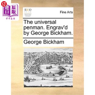 George Penman. 乔治·比克汉姆雕刻 万能笔 Bickham. Engrav Universal 海外直订The
