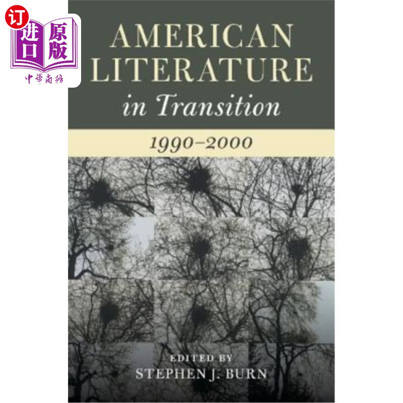 海外直订American Literature in Transition, 1990-2000 转型中的美国文学(1990-2000)