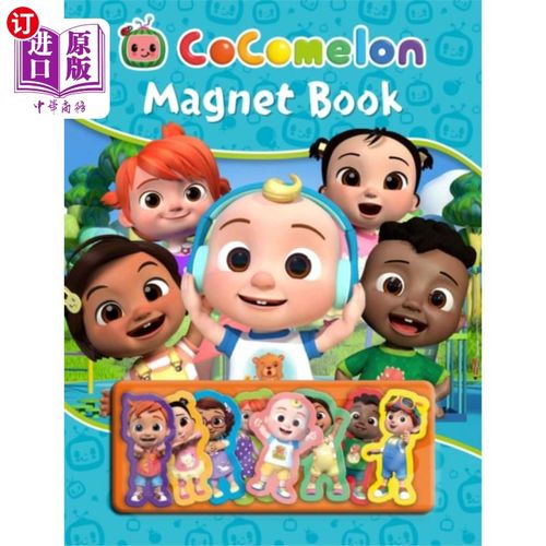 海外直订Official CoComelon Magnet Book 官方CoComelon磁铁书