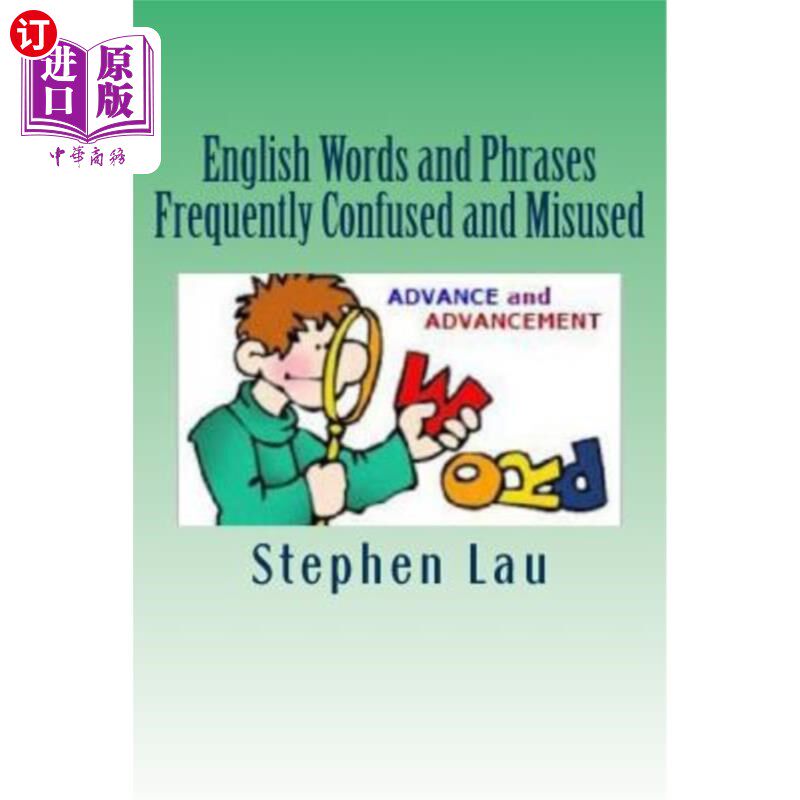 海外直订English Words and Phrases Frequently Confused and Misused 英语单词和短语经常被混淆和误用