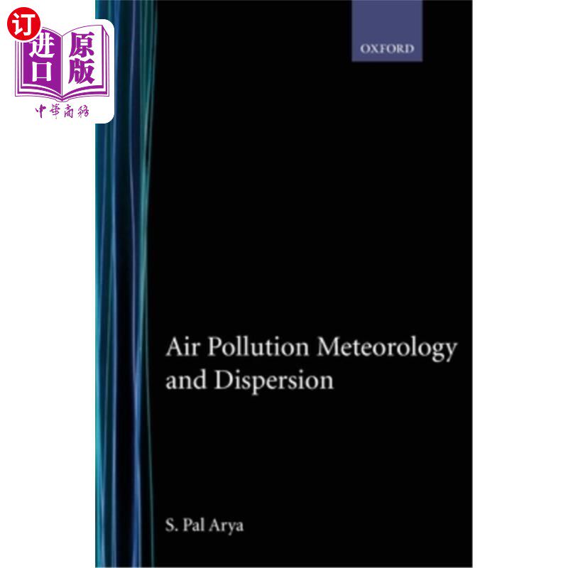 海外直订Air Pollution Meteorology and Dispersion 空气污染气象学与扩散