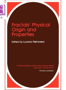 海外直订医药图书Fractals' Physical Origin and Properties 分形的物理起源与性质