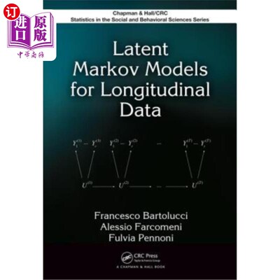 海外直订Latent Markov Models for Longitudinal Data 纵向数据的潜在马尔可夫模型