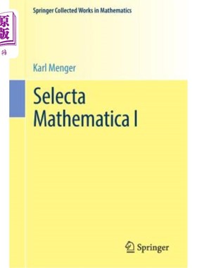 海外直订Selecta Mathematica I 选集《数学
