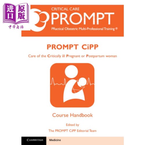 现货 PROMPT-CIPP Course Participant's Handbook 英文原版 PROMPTCIPP课程参与者手册：严重III型孕妇的护理【中商原版】