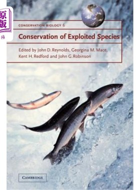 海外直订Conservation of Exploited Species 保护被开发物种