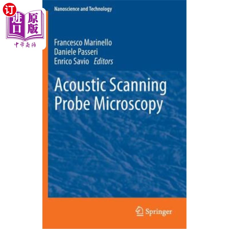 海外直订Acoustic Scanning Probe Microscopy 声扫描探针显微镜