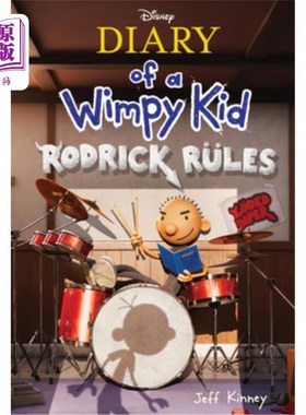 海外直订Rodrick Rules (Special Disney+ Cover Edition) (Diary of a Wimpy Kid #2) 罗德里克规则(特别迪士尼+封面版)(小