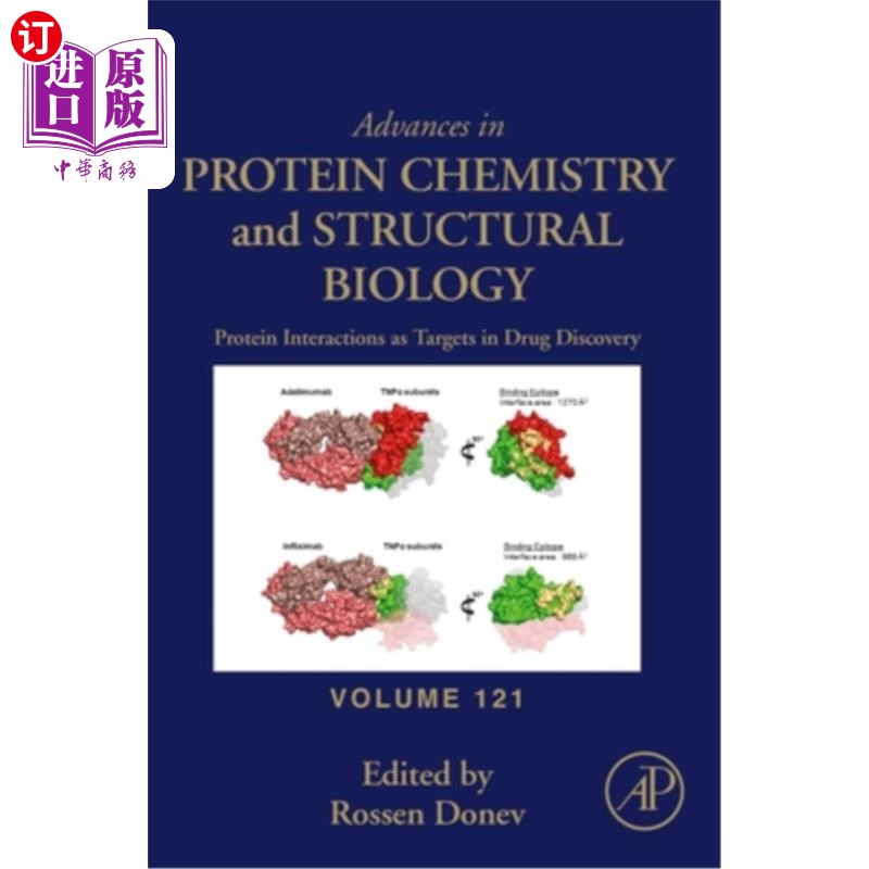 海外直订Protein Interactions as Targets in Drug Discovery: Volume 121 蛋白质相互作用作为药物发现的靶点:第121卷
