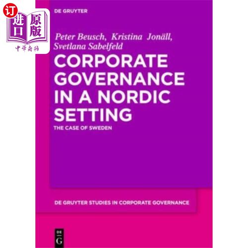 海外直订Corporate Governance in a Nordic Setting 北欧环境下的公司治理